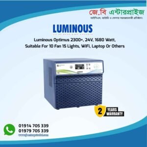 Luminous Ips Ups Optimus 2300+ 24v Pure Sine Wave